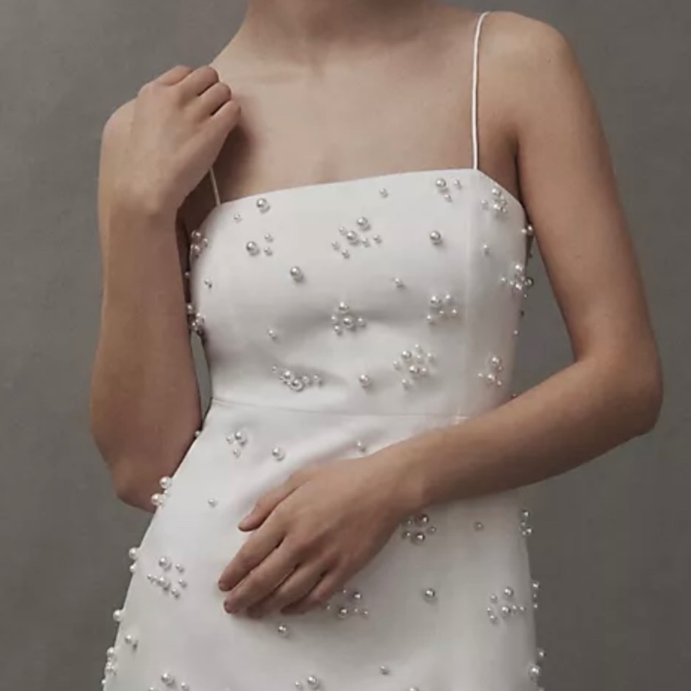 BHDLN Straight Neck Mini Pearl Dress (TAG ON)